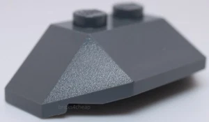 Lego 10x Cuña Gris Azulado Oscuro 2 x 4 Triple - Imagen 1 de 2