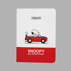 Peanuts Snoopy Lined Ruled Soft Touch Hard Cover Notebook Notepad Diary Journal