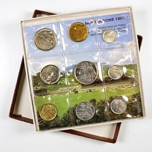 SAN MARINO Serie annuale 1980 con 500 Lire in argento - Picture 1 of 2