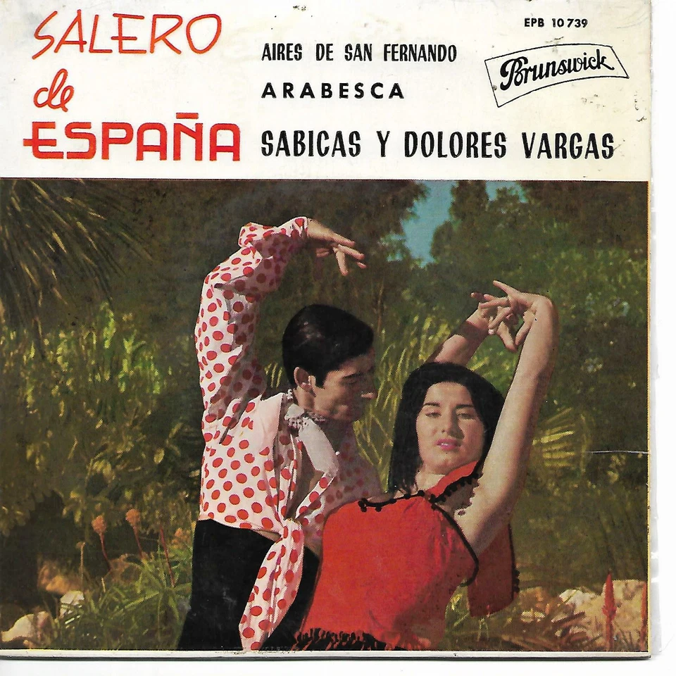 SABICAS & DOLORES VARGAS EP Spain 1964 Salero de España Foto 1 de 1