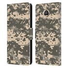 Head Case Designs Military Camouflage 2 Leather Book Case For Motorola Phones