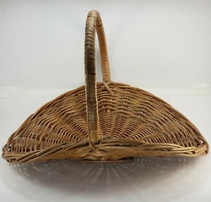 Cesta de mimbre de colección chimenea chimenea de madera casa granja BOHO - Imagen 1 de 12
