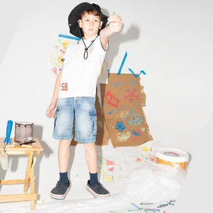 NEU Jungen Jeans Shorts Bermuda Denim Junge Größe 6–16 Jahre - Bild 1 von 3