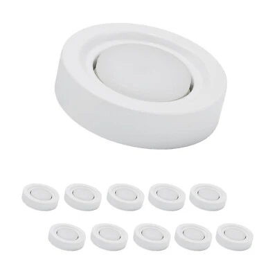 MILI 10er Set Aufbauleuchte 7W GX53 4000K Tageslicht 230V 520 lumen Weiß  - Bild 1 von 2