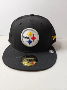 NFL Pittsburgh Steelers New Era 59Fifty Fitted Hat - Size 7 - Picture 1 of 4