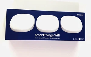 NIB SEALED Samsung SmartThings Wi-Fi 3-Pack + Smart Home Hub | ET-WV525KWEGUS - Picture 1 of 10