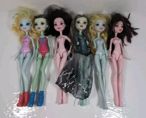 Monster High Doll Lot Of 6 Dolls Nude!! - Picture 1 of 16