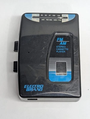 Vintage AM FM Radio Stereo Cassette Player Electro Brand 2040 - Image 1 of 4