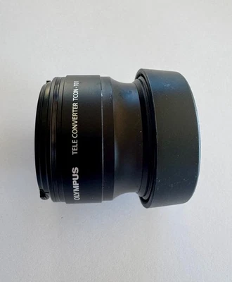 Olympus Tough TCON-T01 Teleconverter Lens - Black with CLA-T01 Adapter - Image 1 of 3