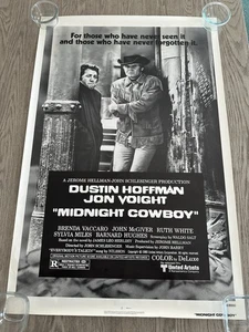 MIDNIGHT COWBOY - ORIGINAL VINTAGE ONE SHEET POSTER R800083 - 1980 - 27 x 41 - Picture 1 of 19