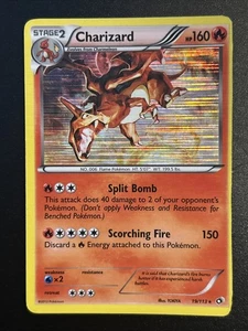 Charizard - 19/113 - Pokemon Legendary Treasures Black & White Holo DMG - Picture 1 of 2