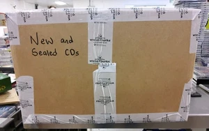 1 Box Of New and Sealed CDs (Approx 230) - Pop Rock Dance Jazz Classical Country - Bild 1 von 1