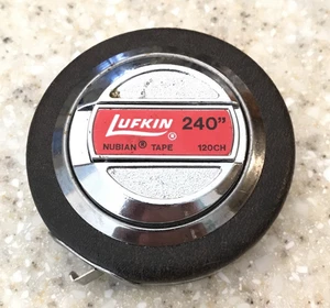 Lufkin Nubian Tape 240" 20' Stahl Maßband 120CH Werkzeug Messen Werkzeuge - Bild 1 von 10