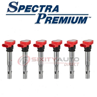 6 pc Spectra Premium Ignition Coil for 2011-2017 Volkswagen Touareg 3.0L V6 fg Foto 1 de 4