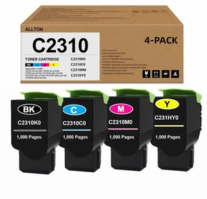 C2310K0 C2310C0 C2310M0 C2310Y0 Toner Cartridge Lexmark C2310 Toner Cartridge... - Picture 1 of 6
