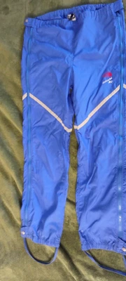 Vintage THE NORTH FACE Extreme Ski Snowboard Pants Blue Nylon Men Medium - Image 1 of 4