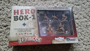 Zombicide: Black Plague Hero Box-1 Expansion Survivor Minis CMON 2015 GUF005 New - Picture 1 of 2