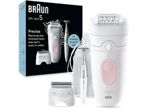 Depiladora - Braun Silk-épil 5-230, Tecnología Micro-Grip con 28 pinzas, Wet&Dry - Imagen 1 de 1