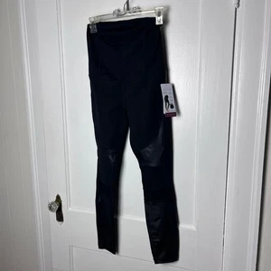 Leggings de maternidad Ingrid & Isabel para mujer Jet Black Active Moto talla XS NUEVOS - Imagen 1 de 9