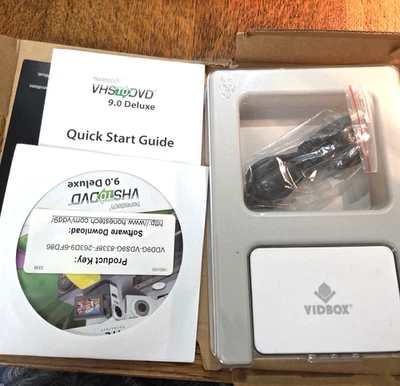 Honestech VIDBOX VHS to DVD 9.0 Deluxe Converter - Image 1 of 2