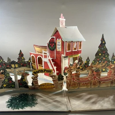 Ronco Presents - A Christmas Present LP P 11772 VG+ Xmas Pop Up Gatefold 1973 - Image 1 of 4