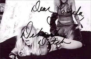 Deborah Debbie Dutch Signed 4x6 Photo Actress Scream Queen Dinosaur Island Auto - Picture 1 of 1