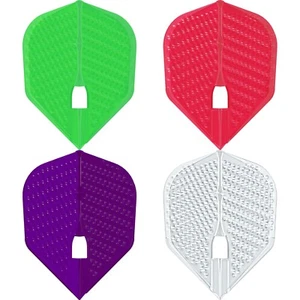 Anillo de champán estilo L hoyuelo dardo vuelos forma L3 pequeño estándar colores lisos - Imagen 1 de 12