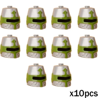 Casco escudo soldado militar medieval para bloques de construcción LEGO juguete de ladrillo Foto 1 de 4