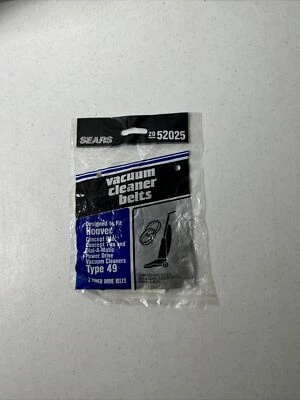 Nuevas correas para aspiradora 2052025 Sears se adaptan a Hoover tipo 49 nuevas Foto 1 de 2