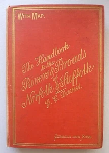 Das Handbuch zu den Flüssen und Breiten von G. Christopher Davies MIT KARTE 1889 - Bild 1 von 15