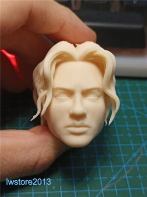 Cabeza esculpida tallada para figura de acción femenina de 12" Sasha Calle Supergirl 1:6 Foto 1 de 4