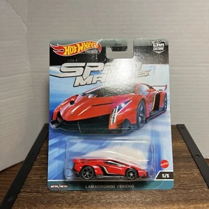 Hot Wheels Premium Speed Machines Lamborghini Veneno Car Culture W2 - Picture 1 of 4