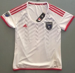 MLS San Jose Quakes Adidas Fußballtrikot Damen großer Einzelhandel $ 75 - Bild 1 von 6