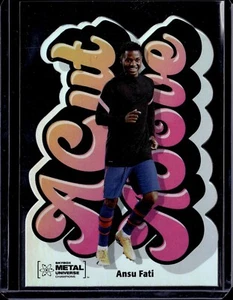 2021 Skybox Metal Universe Champions ANSU FATI A Cut Above Die Cut #ACA-9 - Picture 1 of 2