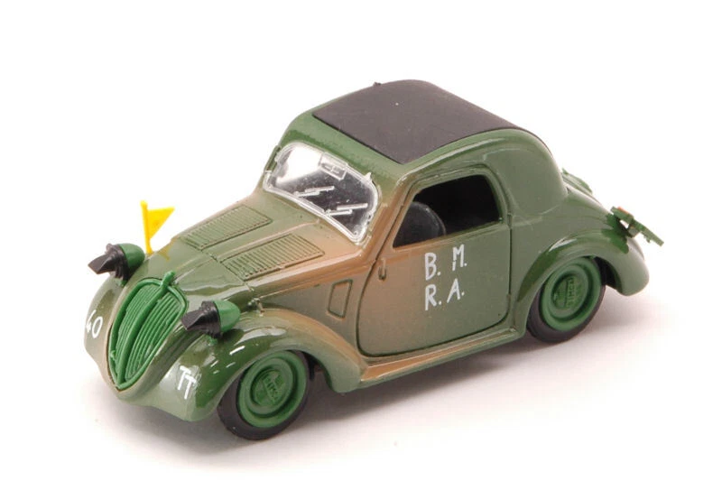 Modellino auto veicoli 1:43 Brumm SIMCA 5 MILITARE D DAY modellismo diecast NEW - Immagine 1 di 1