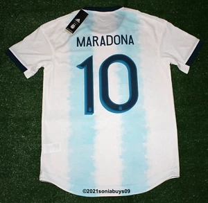 Adidas Herren MARADONA Argentinien Home Player Issue Fußball Trikot, DP0225, Größen - Bild 1 von 12
