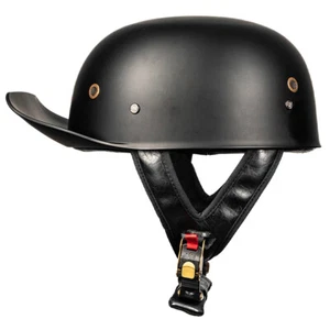ILM Retro Motorcycle Half Helmet Open Face Baseball Cap Scooter Vintage DOT Z106 - Picture 1 of 48