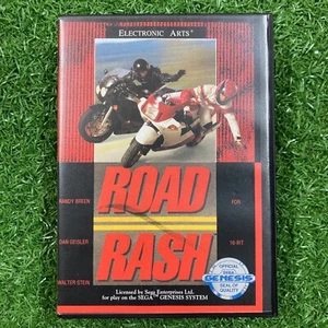 Road Rash - SEGA Genesis (Mega Drive) Game Cartridge in Case - Picture 1 of 5