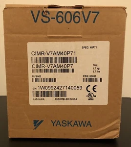 New YASKAWA ELECTRIC CIMR-V7AM40P71 / CIMRV7AM40P71 - Picture 1 of 1