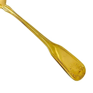 Barclay Geneve Golden BAG9G Shell Electroplate Silverware Flatware CHOICE - Picture 1 of 9