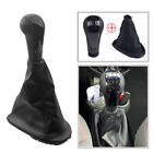 Black Manual Gear Shift Knob Boot Fits For Holden Barina Spark (M300) 2011-2015