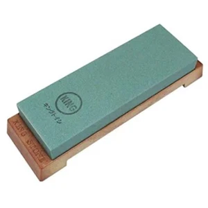 KING G-65 Japanese Whetstone For rough sharpening of knives #220 From Japan - Picture 1 of 12
