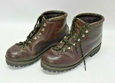 FABIANO SCARPA VINTAGE ITALIAN LEATHER BOOTS, VIBRAM 8.5US-W/6.5 MUS/10UK-EUC