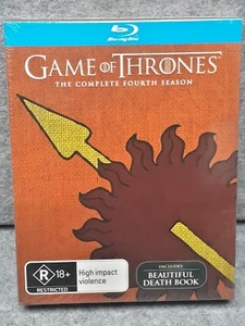 NEW: GOT GAME OF THRONES Season 4 HBO Series Blu-ray BOXSET Region B + Booklet - Picture 1 of 3