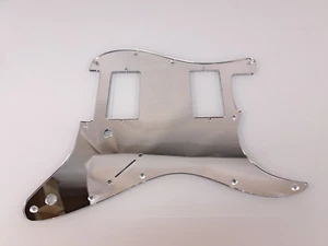 Chrome Mirror Acrylic 11 hole HXH HH Pickguard fits Fender Strat Stratocaster - Picture 1 of 12