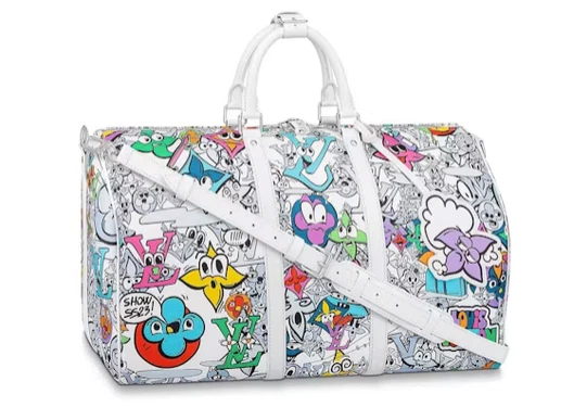 Bandolera Louis Vuitton Keepall 50 multicolor M21863 100 % auténtica nueva en caja Foto 1 de 1