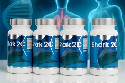 4  Shark 2C Cartilago Tiburon Natural Immune System Support Joint HEALTH MEN - Image 1 of 2