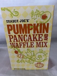 Trader Joe's PUMPKIN Pancake & Waffle Mix 21.2 OZ Best By 1/22/2027 NEW Seasonal - Picture 1 of 6