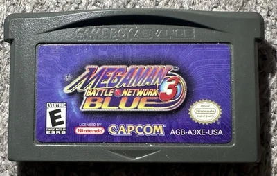 Megaman Battle Network 3 Blue (Nintendo Game Boy Advance, 2002) Cartridge Only - Image 1 of 2