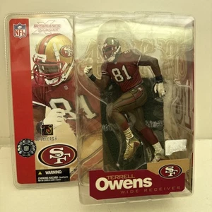 McFarlane Sports Terrell Owens San Francisco 49ers Series 4 Red Jersey New - Picture 1 of 5